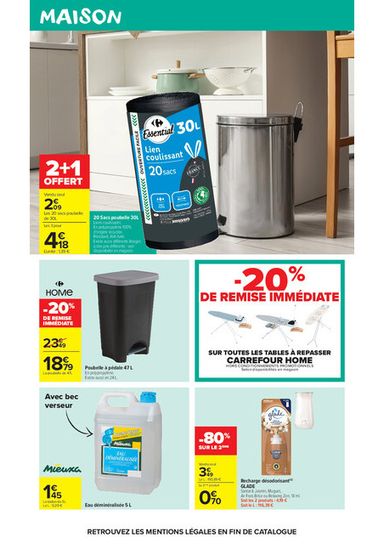 Catalogue Carrefour Market - Carrefour Market valable dès le 27/10 au 08/11 - page 48