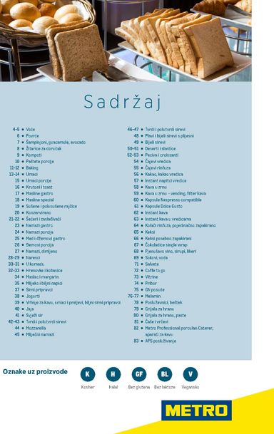 Katalog Metro - Metro - Poslovna rješenja - Doručak vrijedi od 01.01. do 31.12. - stranica 3