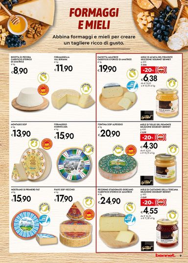 Volantino Bennet - Bennet - Sapori d’Italia valido dal 15/10 al 28/10 - pagina 9