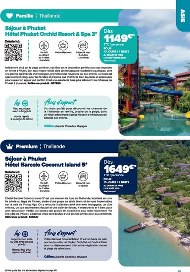 Catalogue Carrefour Market - Carrefour Market - Voyages valable dès le 22/01 au 31/12 - page 51