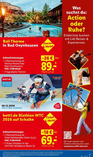 Prospekt Lidl - Lidl - Reise-Highlights gültig ab 28.10. bis 30.11. - seite 3