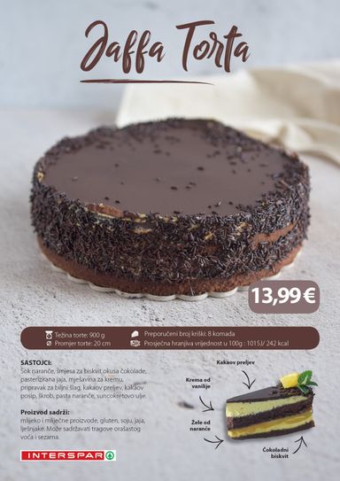 Katalog SPAR - SPAR - Torte vrijedi od 19.01. do 31.12. - stranica 11