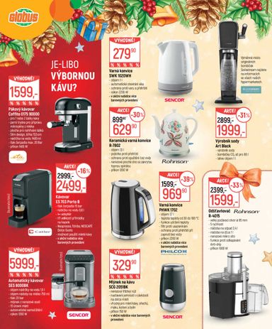 Leták Globus - Globus - Vánoce plné dárků a radosti od 27.10. do 23.11. - strana 12
