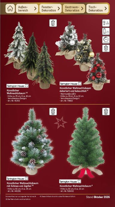 Prospekt METRO - Metro - Weihnachten gültig ab 01.10. bis 31.10. - seite 88