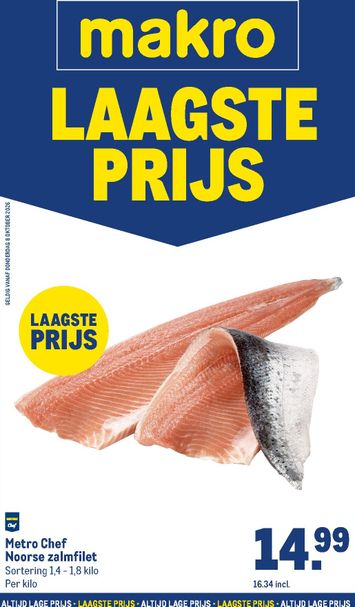 Folder Makro - Makro - Laagste prijs van 08-10 tot 31-10 - side 1