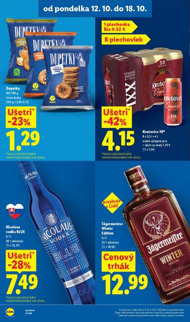 Leták Lidl - Lidl od 12.10. do 18.10. - strana 20