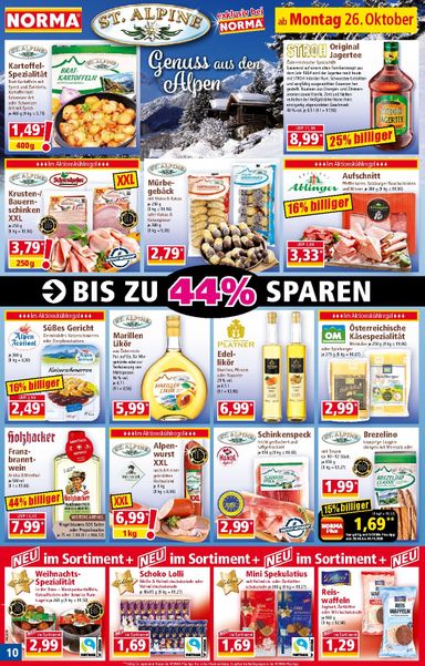 Prospekt Norma - Norma gültig ab 26.10. bis 31.10. - seite 10