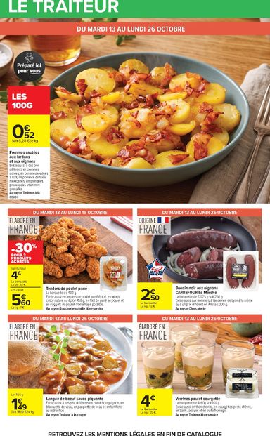 Catalogue Carrefour - Carrefour valable dès le 13/10 au 26/10 - page 24