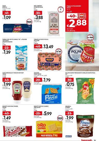 Volantino Bennet - Bennet - Cioccolato, che bontà valido dal 29/10 al 11/11 - pagina 13