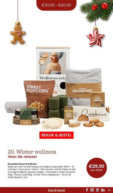 Folder Makro - Makro - Kerstpaketten catalogus van 20-10 tot 31-12 - side 23