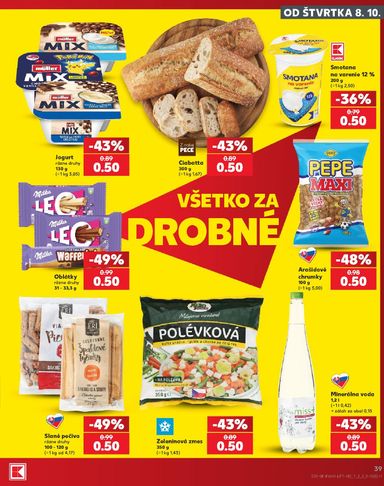 Leták Kaufland - Kaufland od 08.10. do 14.10. - strana 39