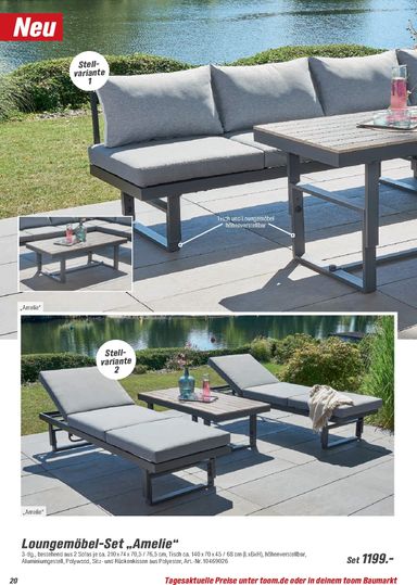 Prospekt toom - Toom - Gartenmöbel & Solar-Leuchten gültig ab 01.03. bis 31.12. - seite 20