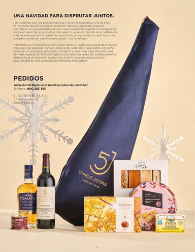 Folleto El Corte Inglés - El Corte Inglés - Cestas de Navidad del 09/10 al 25/12 - página 2