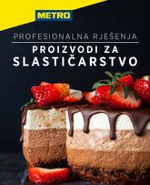 Metro - Poslovna rješenja - Proizvodi za slastičarstvo katalog vrijedi od četvrtka 01.01.2026