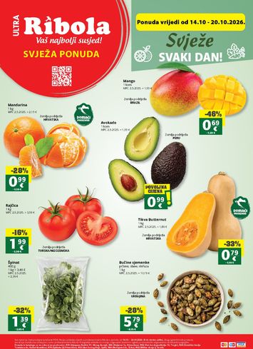 Katalog Ribola - Ribola - Super ponuda vrijedi od 14.10. do 20.10. - stranica 1