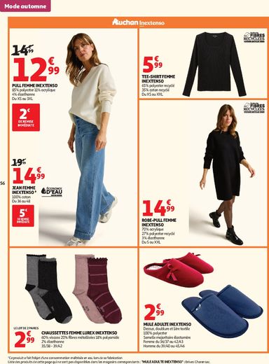 Catalogue Auchan - Auchan - Café, automne hypers valable dès le 06/10 au 18/10 - page 56