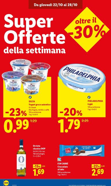 Volantino Lidl - Lidl valido dal 22/10 al 28/10 - pagina 14