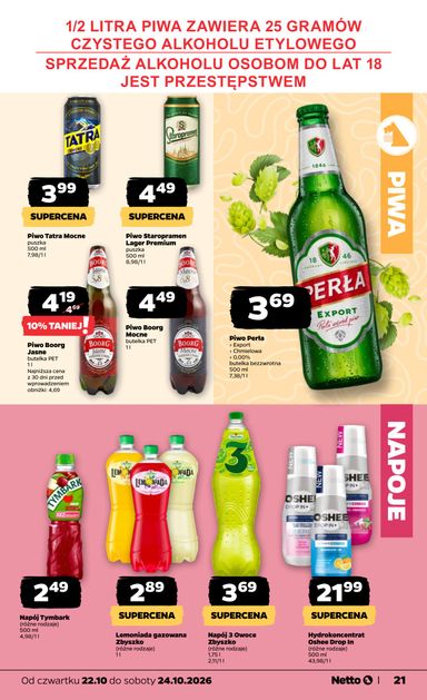 Gazetka Netto - Netto - Non Food od 22.10. do 24.10. - strona 21