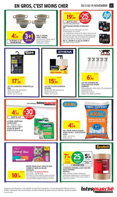 Catalogue Intermarché - Intermarché valable dès le 03/11 au 15/11 - page 27