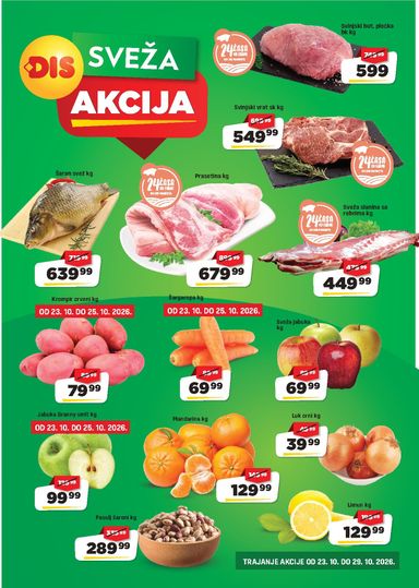 Katalog DIS - DIS - Sveža akcija od 23.10 do 29.10 - strana 3