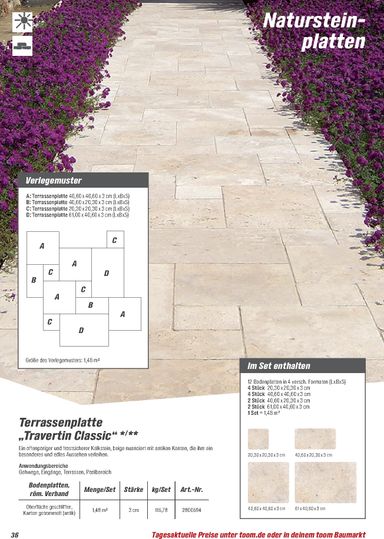Prospekt toom - Toom - Gartenbaustoffe gültig ab 01.03. bis 31.12. - seite 36