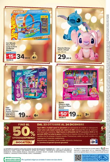 Volantino Carrefour - Carrefour - Catalogo Giocattolo valido dal 23/10 al 24/12 - pagina 36