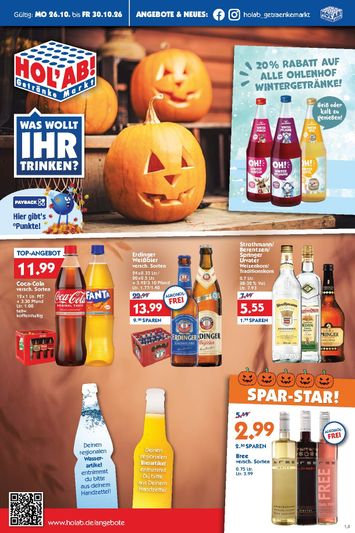 Prospekt HOL’AB - HOL’AB gültig ab 26.10. bis 30.10. - seite 1