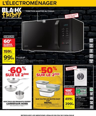 Catalogue Carrefour - Carrefour - Black Friday valable dès le 03/11 au 16/11 - page 4
