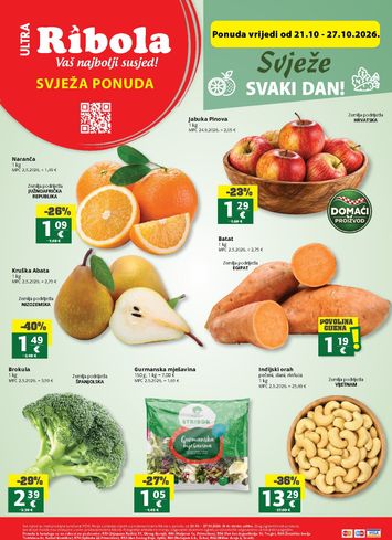 Katalog Ribola - Ribola - Super Ponuda vrijedi od 21.10. do 27.10. - stranica 1