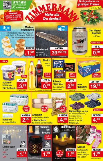Prospekt Zimmermann - Zimmermann gültig ab 26.10. bis 30.10. - seite 1