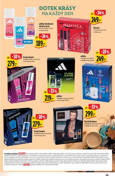 Leták Albert - Albert Hypermarket - Značková kvalita od 21.10. do 03.11. - strana 23