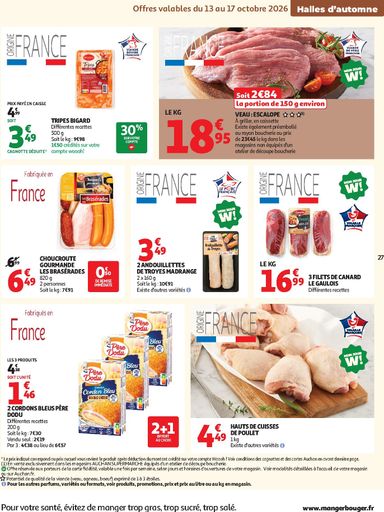 Catalogue Auchan - Auchan - Halloween supers - Supermarché valable dès le 13/10 au 24/10 - page 27