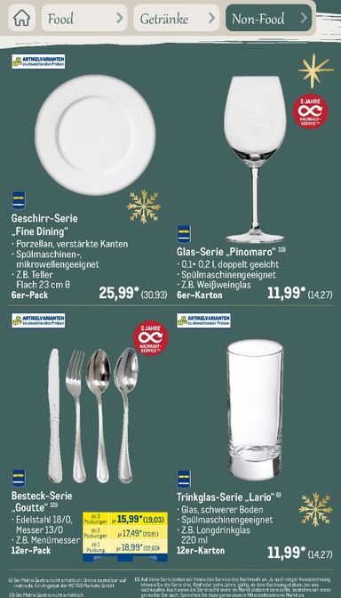 Prospekt METRO - Metro - Saisonkatalog Erfolgsrezept gültig ab 01.10. bis 31.12. - seite 78
