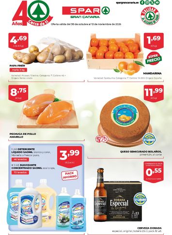 Folleto SPAR - SPAR del 30/10 al 12/11 - página 1