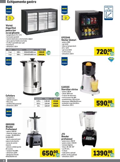 Catalogul Metro - Metro - Soluții Nealimentare pentru HoReCa de la 01.10. până la 04.01. - pagina 8