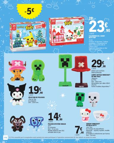 Catalogue E.Leclerc - E.Leclerc - Jouets de Noël valable dès le 20/10 au 05/12 - page 116