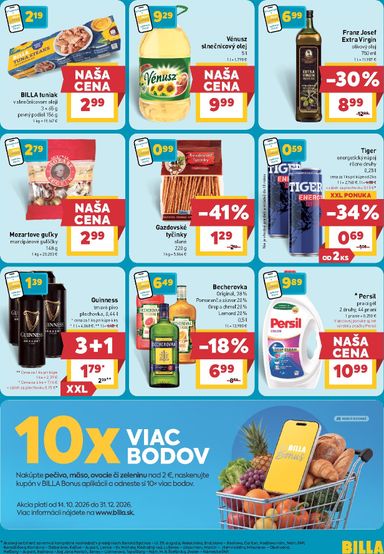 Leták Billa - Billa od 21.10. do 27.10. - strana 3