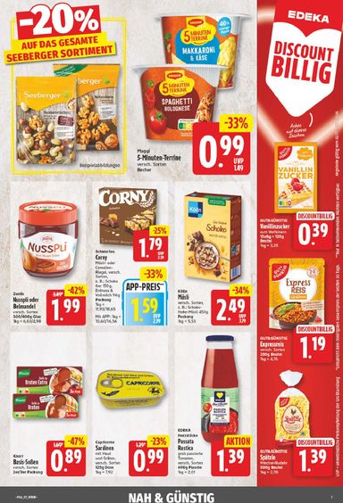 Prospekt nah & gut - nah & gut gültig ab 02.11. bis 07.11. - seite 7