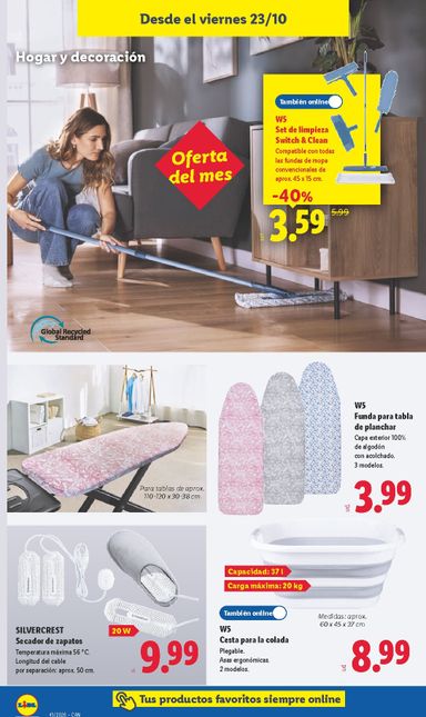 Folleto Lidl - Lidl - Bazar Canarias del 19/10 al 25/10 - página 20