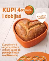 Univerexport - Argeta kalup za pečenje na poklon važi od petka 16.10.2026
