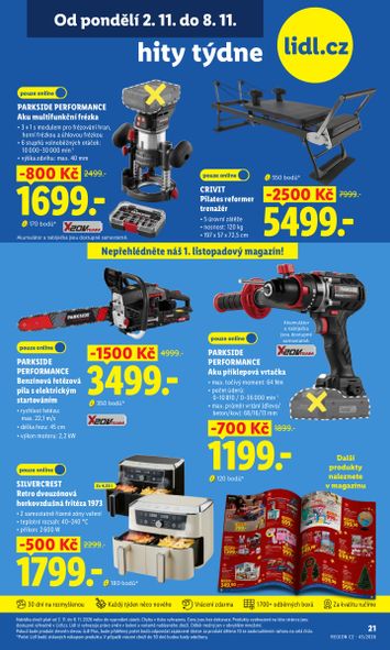 Leták Lidl - Lidl - Hity týdne od 02.11. do 08.11. - strana 1