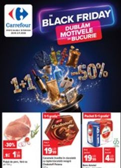 catalog Carrefour de la miercuri 28.10.
