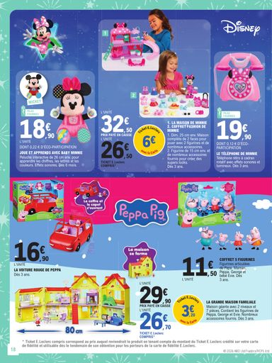 Catalogue E.Leclerc - E.Leclerc - Jouets valable dès le 13/10 au 05/12 - page 18
