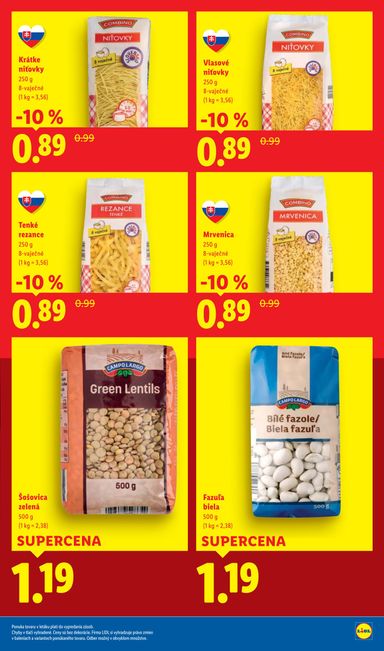 Leták Lidl - Lidl - Cenový líder zlacňuje od 05.02. do 31.12. - strana 15