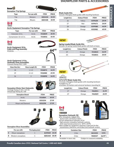 Flyer Princess Auto - Princess Auto - Hydraulics valid since 04-21 until 12-31 - page 48