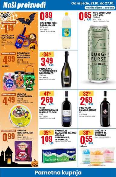 Katalog Eurospin - Eurospin vrijedi od 21.10. do 27.10. - stranica 6