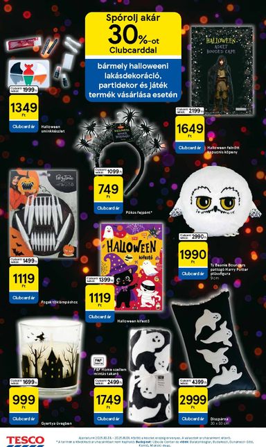 Akciós újság Tesco - Tesco érvényes 10.21.-tól 10.28.-ig - 12 oldal