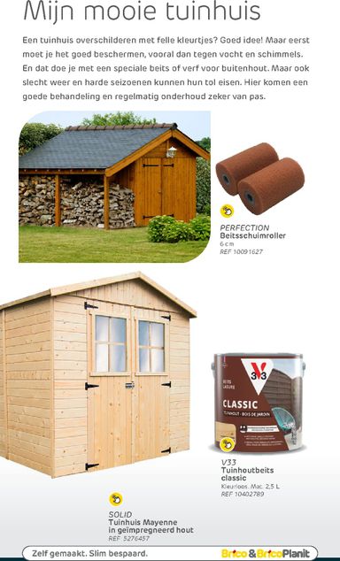 Folder Brico - Brico - Verf Magazine van 19/05 tot 31/12 - side 118