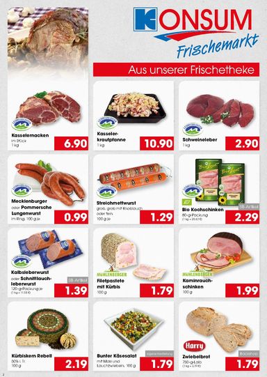 Prospekt Konsum Hagenow - Konsum Hagenow gültig ab 19.10. bis 24.10. - seite 2