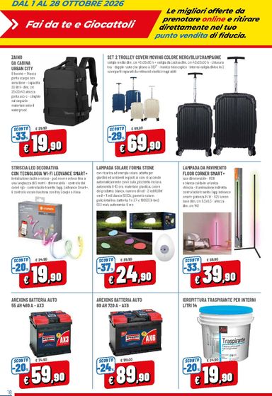 Volantino DPiù - DPiù - Solo Online valido dal 01/10 al 28/10 - pagina 18